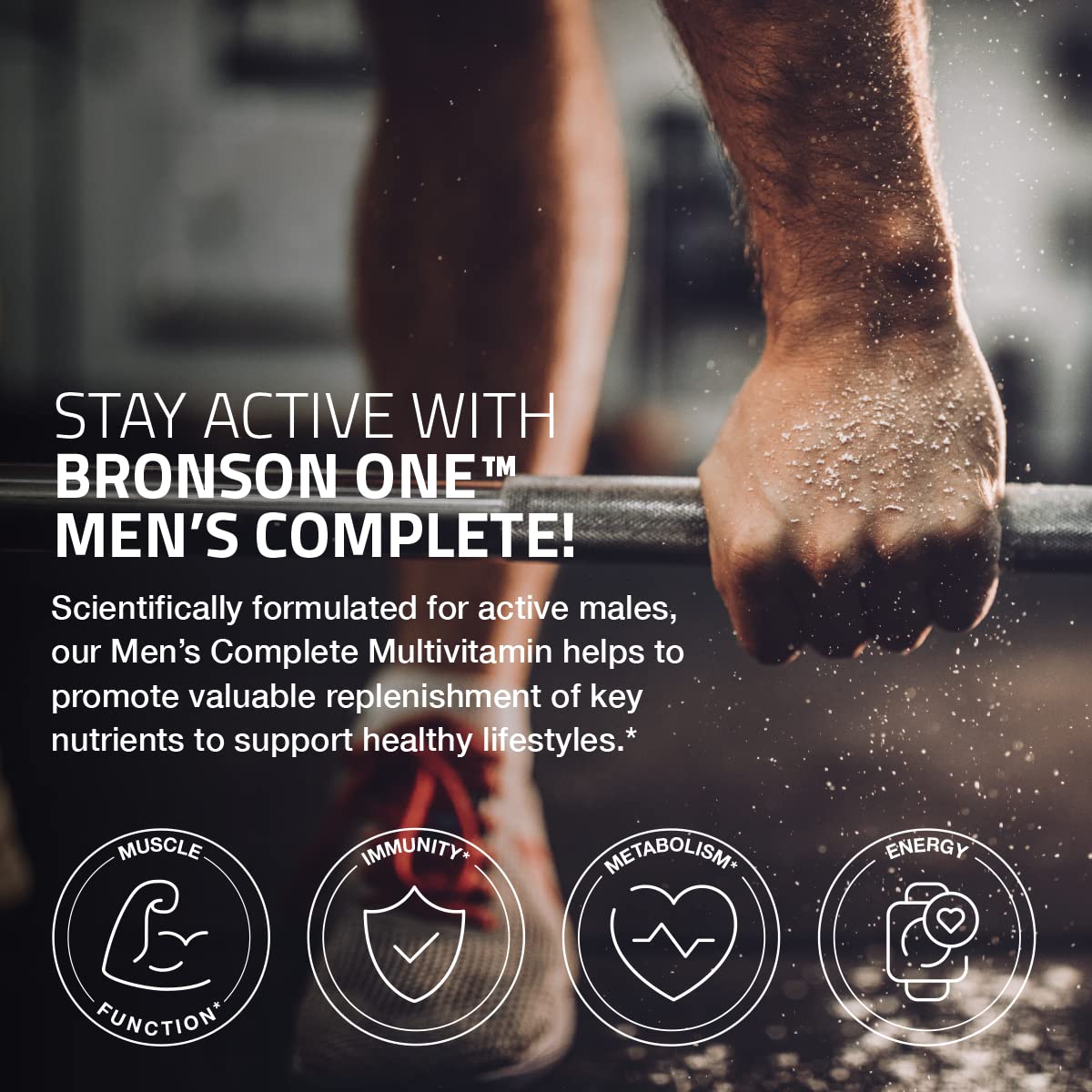 Bronson ONE Daily Men’s Complete Multivitamin Multimineral Once-Daily Multi for Active Men, 180 Tablets BronsonBuy Supplements Australia