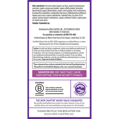 New Chapter Women's Multivitamin 40 plus for Energy, Healthy Aging + Immune Support with 20+ Nutrients New ChapterBuy Supplements Australia