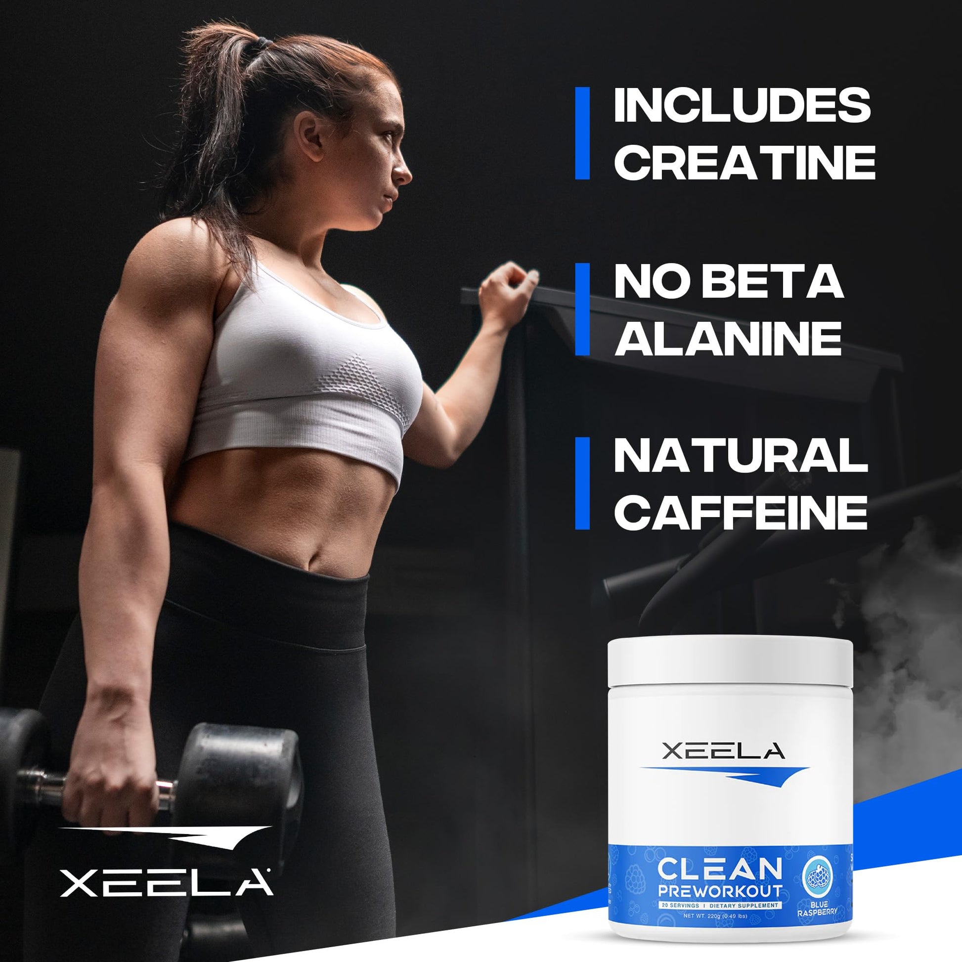 XEELA Organic Pre Workout Powder: Clean Preworkout for Men & Women, with Flavored XEELABuy Supplements Australia