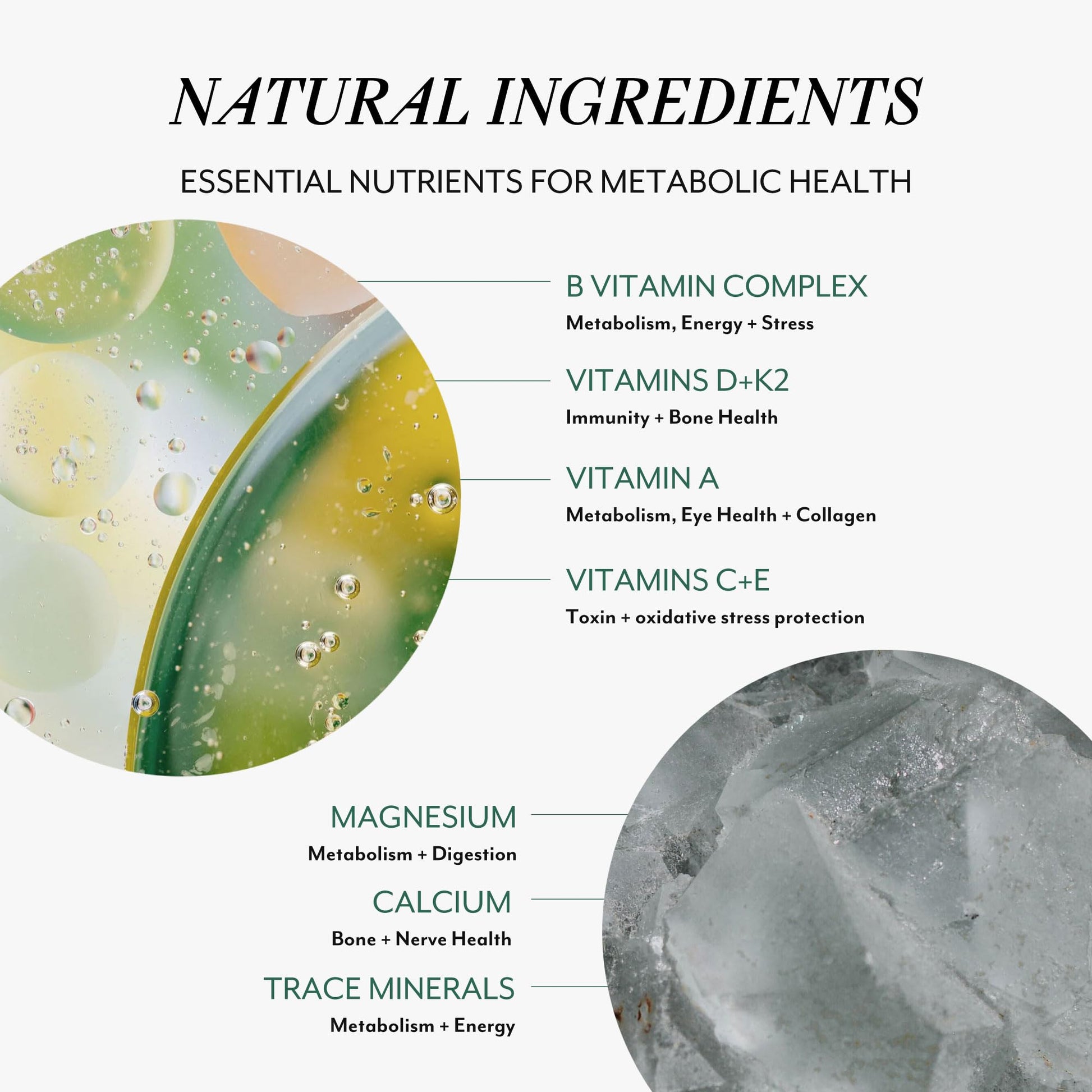 Veracity Multivitamin for Women - Vitamin B Complex, Magnesium, Calcium, Essential Vitamins Supplement, Trace Minerals for Metabolism, Energy, Immune Support & Cellular Detox VERACITY SELFCAREBuy Supplements Australia