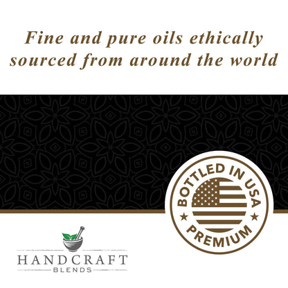 Handcraft Essential Oils Set – Top 6 Essential Oil Diffuser Oils for Home, Candle Making, Aromatherapy Oils Handcraft BlendsBuy Supplements Australia