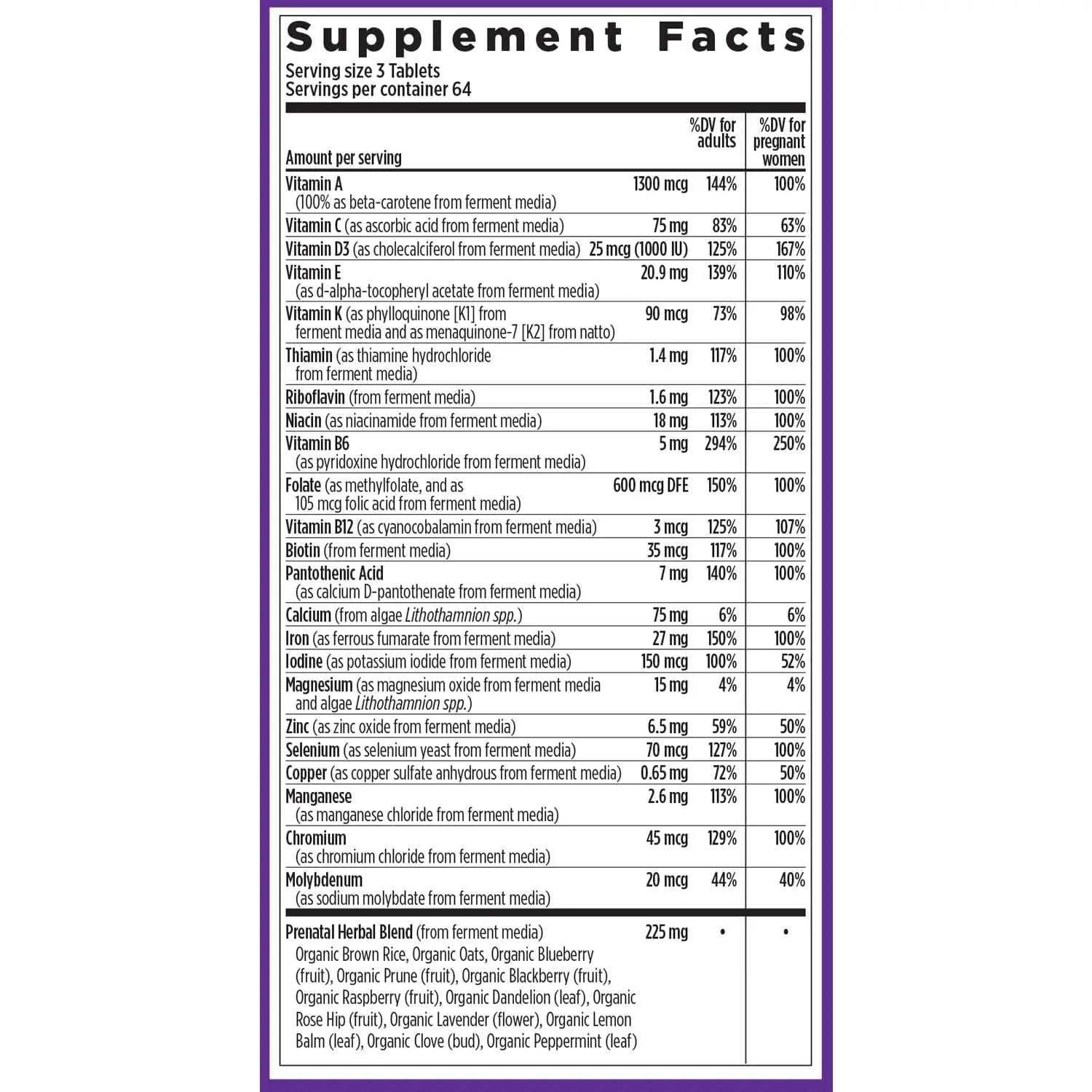 New Chapter Perfect Prenatal Vitamins, Organic Prenatal Vitamins, Non-GMO Ingredients for Healthy Baby & Mom - Folate (Methylfolate), Iron, Vitamin D3 New ChapterBuy Supplements Australia