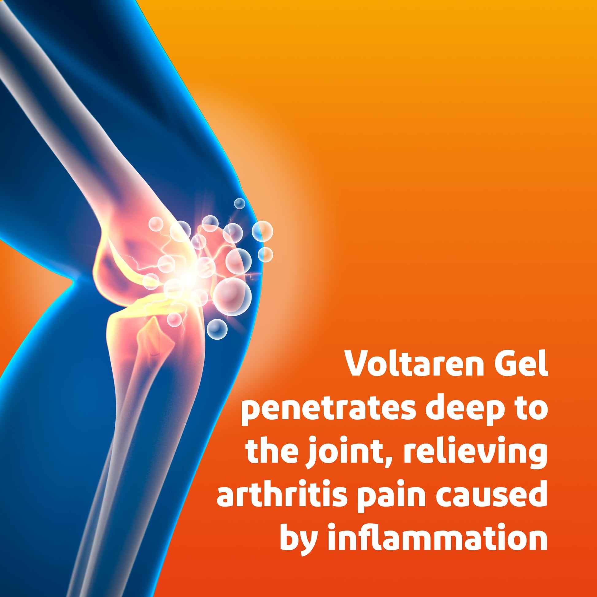 Voltaren Arthritis Pain Gel for Powerful Topical Arthritis Pain Relief with Diclofenac - NEW Easy Open Cap - 100 g x 2 VoltarenBuy Supplements Australia