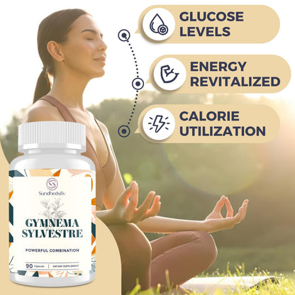 Sundhedsliv 16 in 1 Blxxd Sugr Effective Gymnema Sylvestre Supplement 2100MG | with Berberine, Cinnamon, Bitter Melon | Vitamins, Magnesium & Chromium | 2Pack SundhedslivBuy Supplements Australia