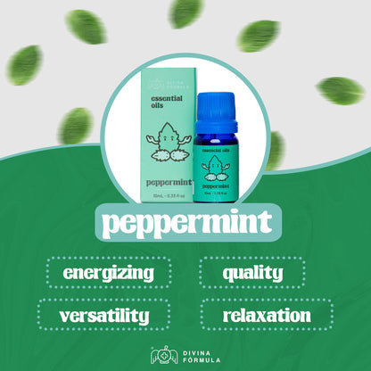 Divina Fórmula - 100% Pure Peppermint Essential Oil - Aromatherapy Oils, Essential Oils - Oil for Massage Divina FÓrmulaBuy Supplements Australia