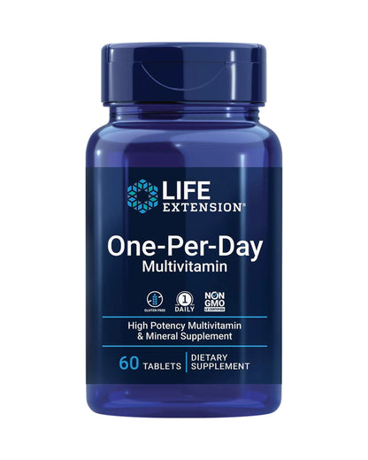 Life Extension One-Per-Day Multivitamin – Packed with Over 25 Vitamins, Minerals & Plant Extracts & Magnesium Caps, 500 mg, Magnesium Oxide, Citrate, Succinate, Heart Health Life ExtensionBuy Supplements Australia