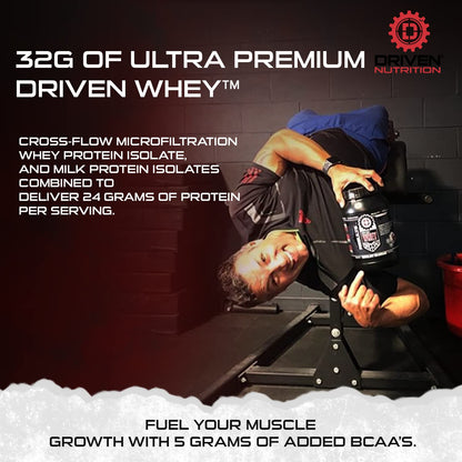 Driven WHEY- Grass Fed Whey Protein Powder: Delicious, Clean Protein Shake Driven NutritionBuy Supplements Australia