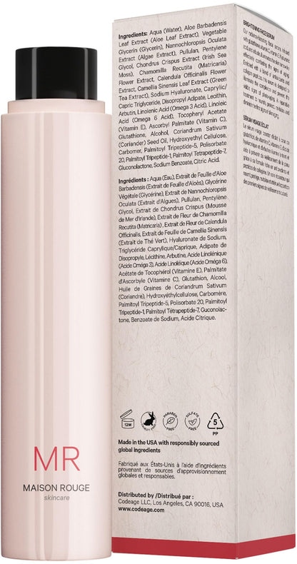 Maison Rouge Brightening Face Serum Refill by Codeage – Glutathione, Vitamin C, E, Hyaluronic Acid & Collagen – Radiance & Antioxidant Support – Paraben-Free – For All Skin Types – 1.7 fl oz CodeageBuy Supplements Australia