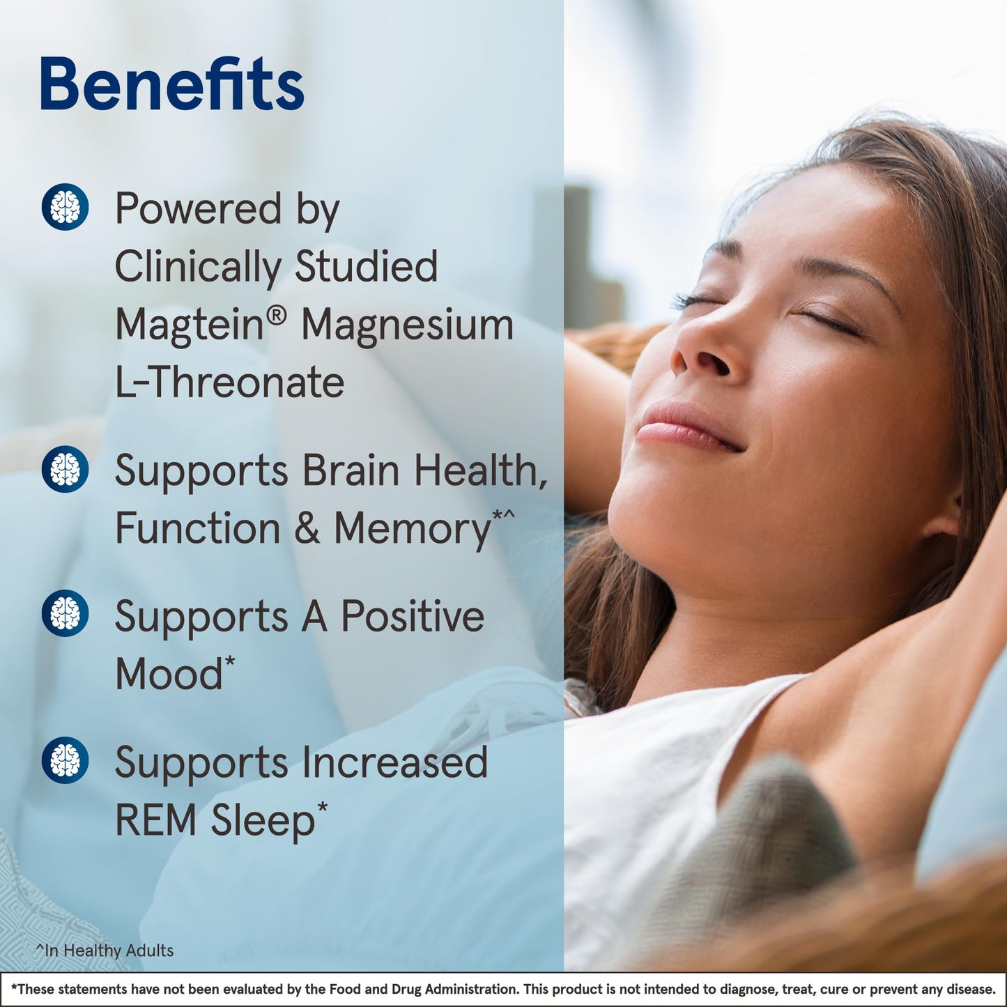 Jarrow Formulas Magnesium L-Threonate, MagMind Magtein Magnesium Supplement, Supplements for Memory Support, 90 Veggie Capsules