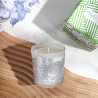 ROMIIE ZOI Scented Candle - Geranium - 6oz Aromatherapy Soy Wax Jar Candle for Home, Gifts for Women ROMIIE ZOIBuy Supplements Australia