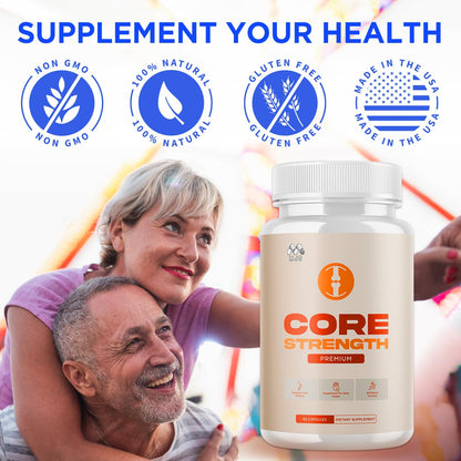 (2 Pack) Core Strength Supplement for Joint Support, Official Core Strength Joint Pills with All Natural Ingredients, Advanced Health & Wellness Support with Max Strength Multivitamins (120 Capsules) MJOBuy Supplements Australia