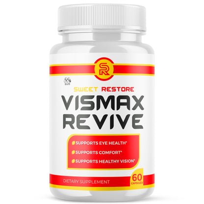 Vismax Revive Capsules, Official VismaxRevive Vision Support Supplement with All Natural Ingredients, Advanced Eye Health Formula and Vision Vitamin Supporting Wellness Naturally (60 Capsules) MJOBuy Supplements Australia