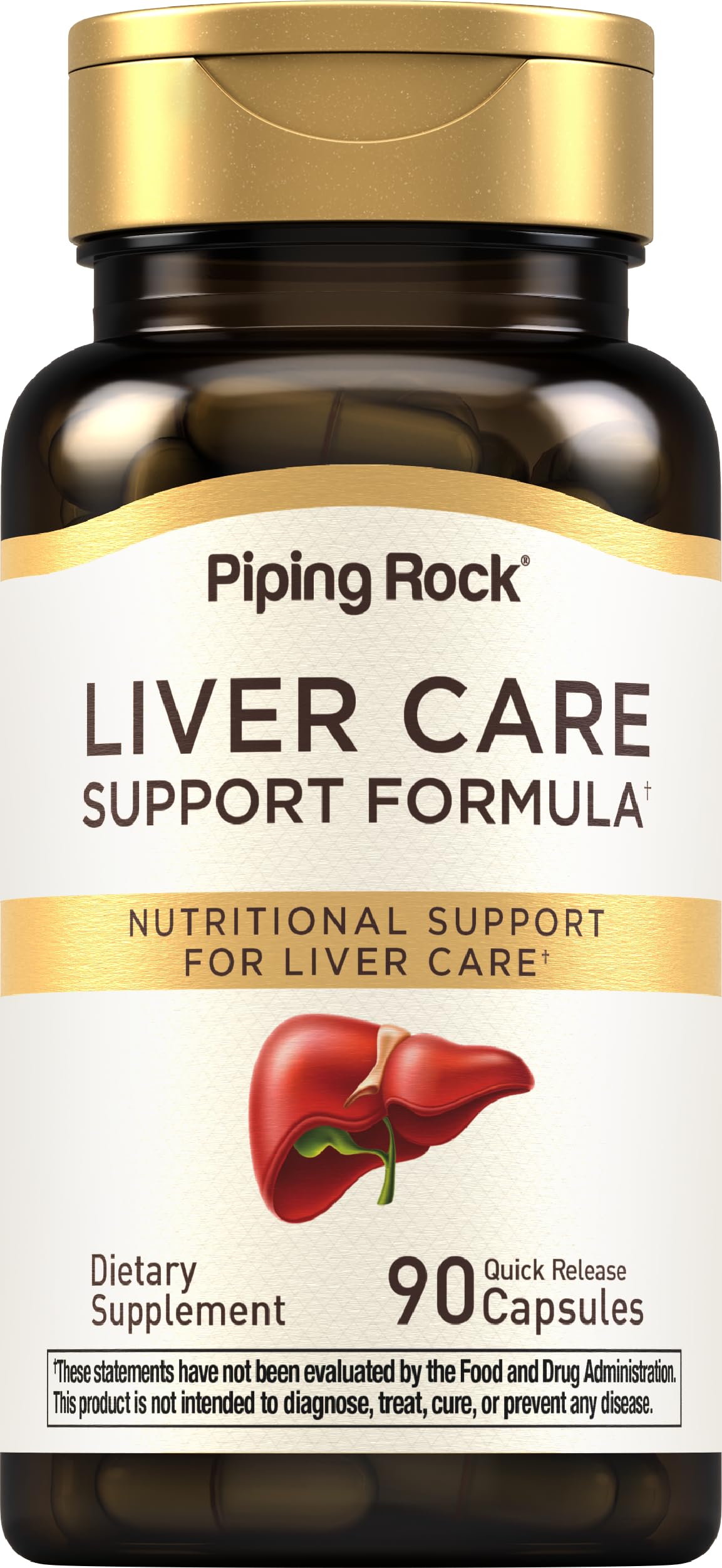 Piping Rock Liver Cleanse Complex | 90 Capsules | Liver Care Support Formula | Non-GMO, Gluten Free Supplement Piping RockBuy Supplements Australia