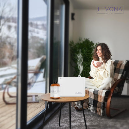 Levona Scent Essential Oils for Diffuser: Blissful Aura with Notes of Amber, Musk & Jasmine LEVONA SCENTBuy Supplements Australia
