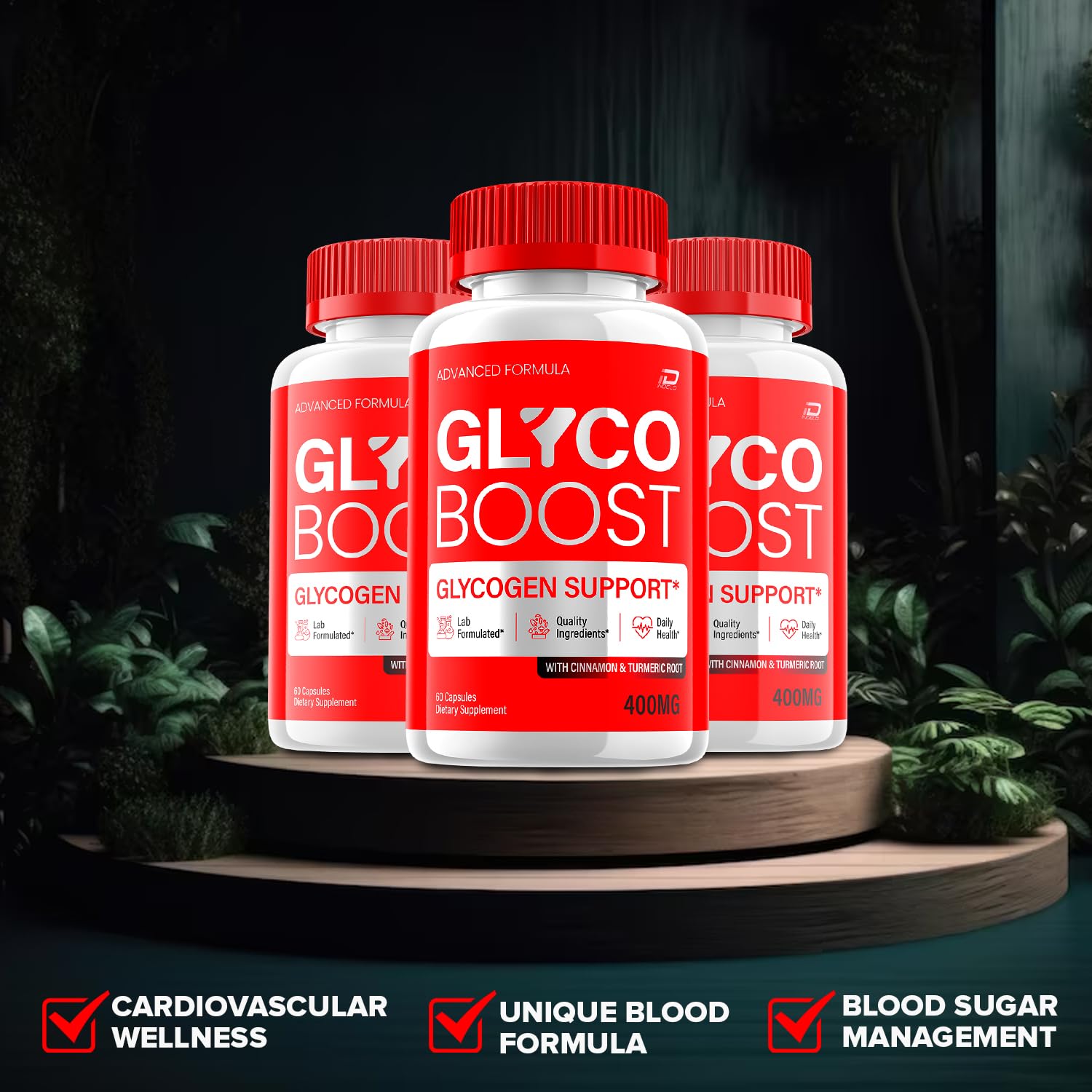 Glyco Boost Capsules – GlycoBoost Advanced Supplement, All Natural Formula to Maintain Healthy Levels, Maximum Strength Formula, Glyco Boost Pills Reviews (3 Pack - 180 Capsules) IndeloBuy Supplements Australia