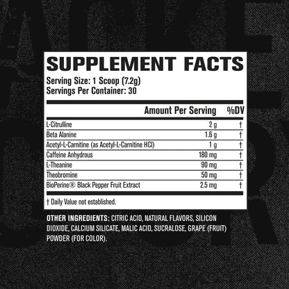 Jacked Factory NITROSURGE Shred Pre Workout Supplement - Energy Jacked FactoryBuy Supplements Australia