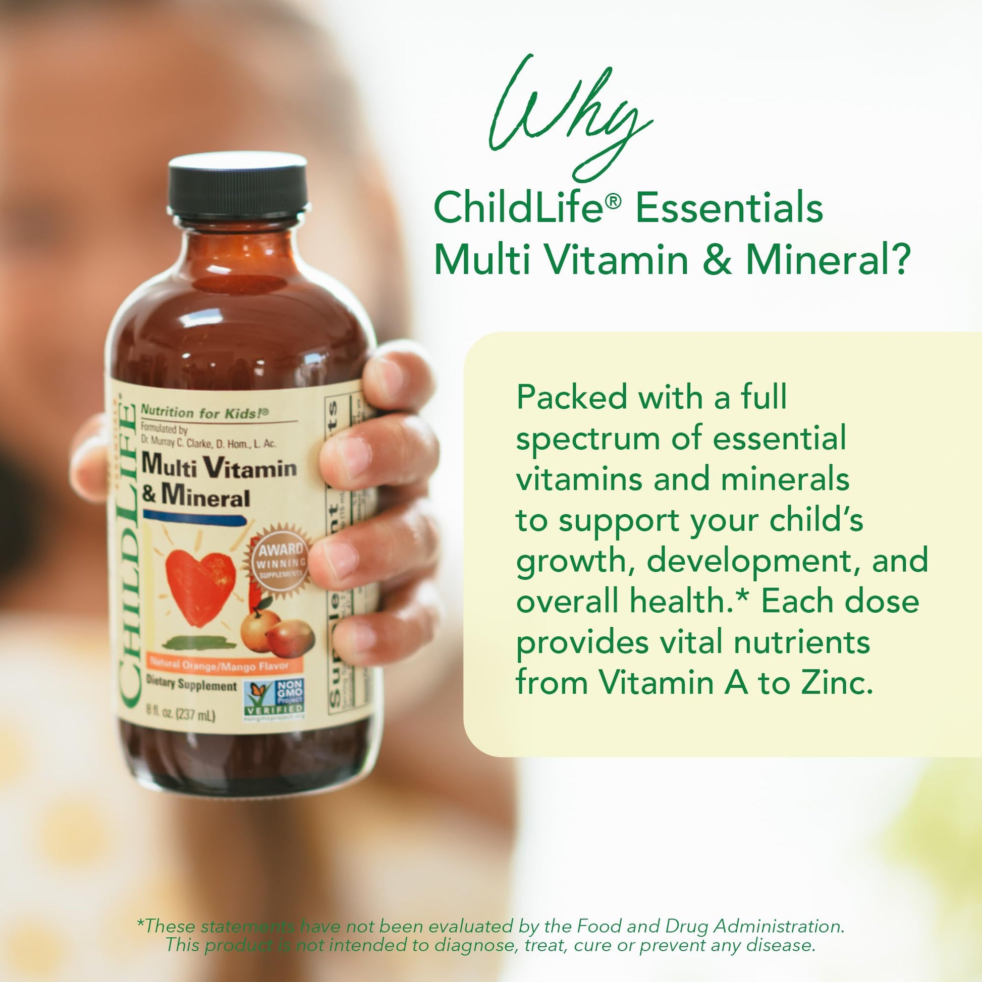 CHILDLIFE ESSENTIALS Kids Multivitamin & Mineral - Kids Vitamins, Liquid Multivitamin for Kids, Toddler Multivitamins, Liquid Vitamins, Baby Multivitamin - Natural Orange & Mango, 8 Fl Oz (Pack of 4) CHILDLIFE ESSENTIALSBuy Supplements Australia