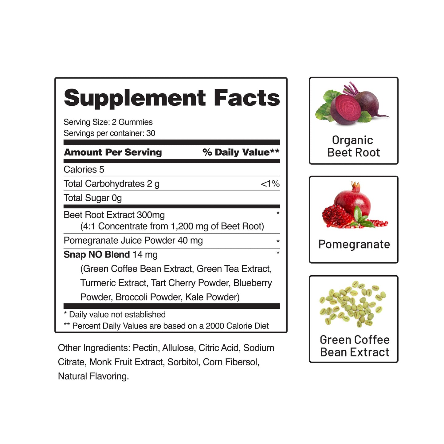 Snap Supplements Nitric Oxide Gummies and Capsules
