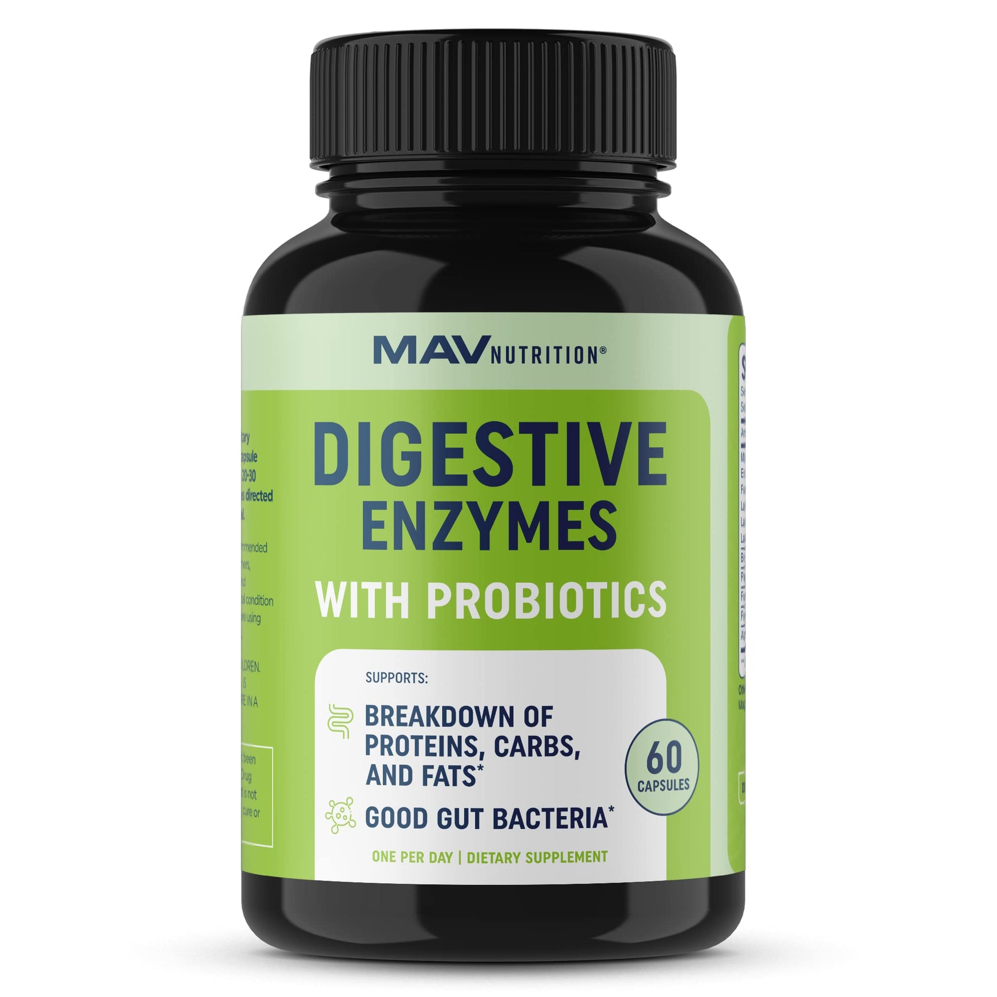 Digestive Enzymes with Probiotics for Bloating Relief & Digestive Health MAV NUTRITIONBuy Supplements Australia