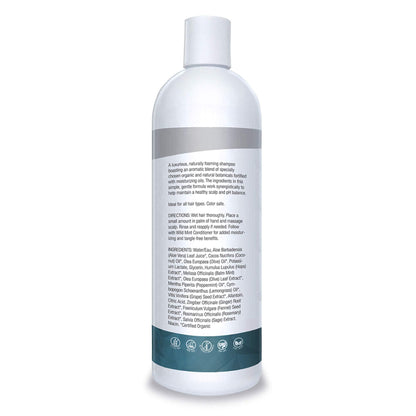 Organic Excellence Wild Mint Shampoo - 16 oz Organic ExcellenceBuy Supplements Australia