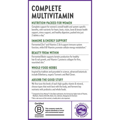 New Chapter Women's Multivitamin Advanced Formula for Stress, Bone, Immune, Beauty & Energy Support, Higher Levels New ChapterBuy Supplements Australia