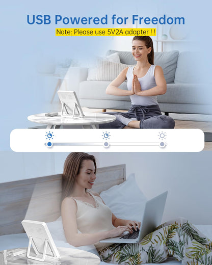 SUXIO Light Therapy Lamp - 10000 Lux Therapy Light, 3 Timing & Mode Happy Lamp SUXIOBuy Supplements Australia