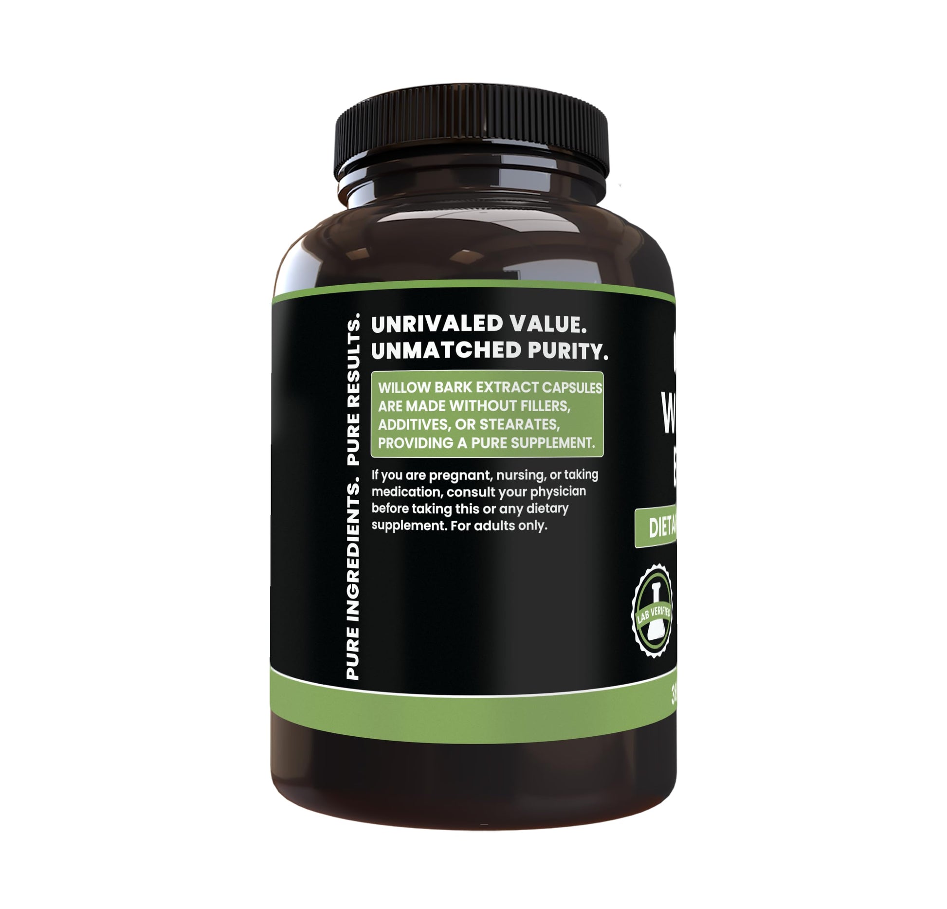 PURE ORIGINAL INGREDIENTS Willow Bark Extract (365 Capsules) No Magnesium Or Rice Fillers, Always Pure, Lab Verified PURE ORIGINAL INGREDIENTSBuy Supplements Australia