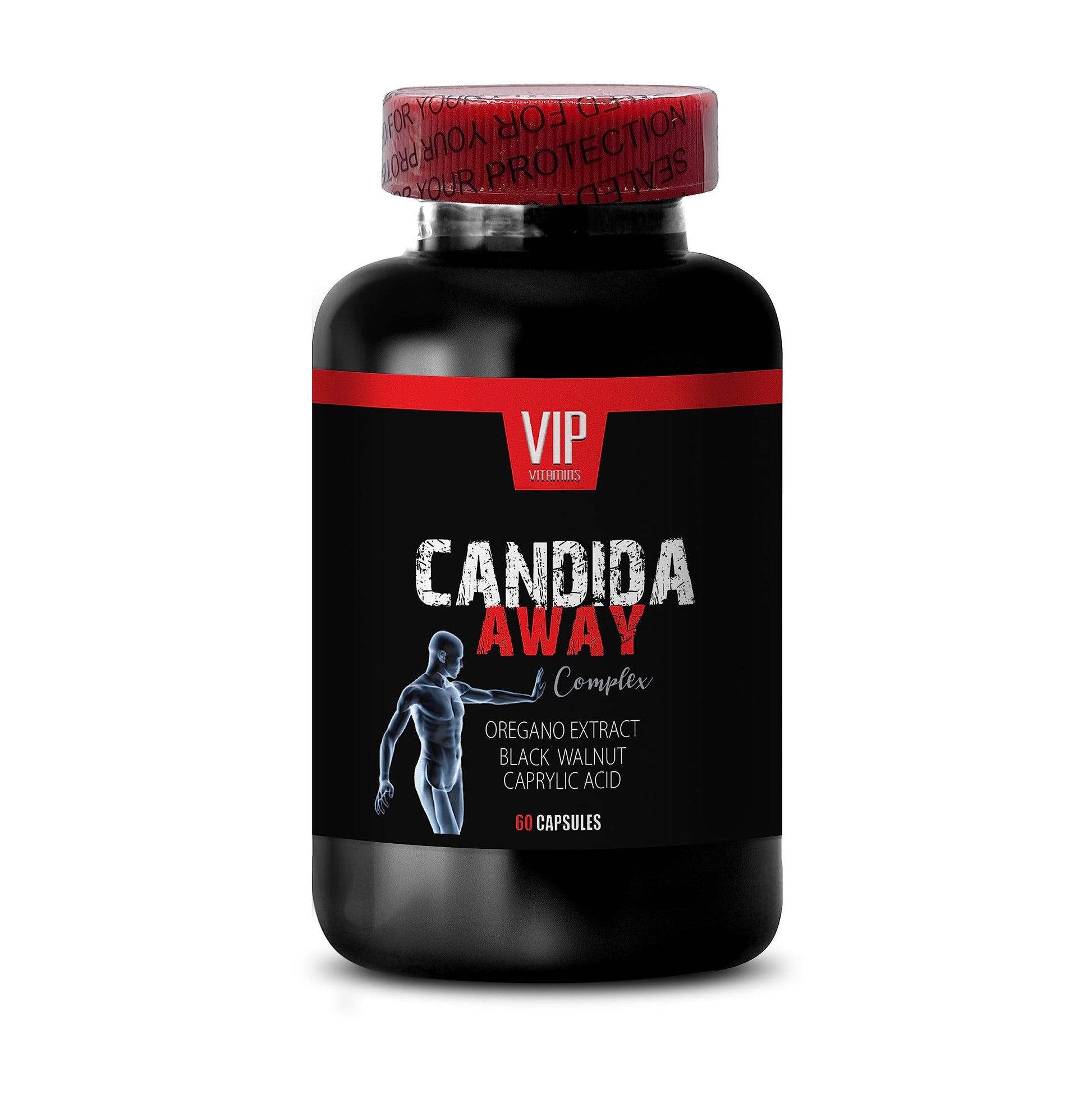 Natural detoxification Supplement - Candida Away Extra Strength Formula - Candida Support - Digestive AID VIP VITAMINSBuy Supplements Australia
