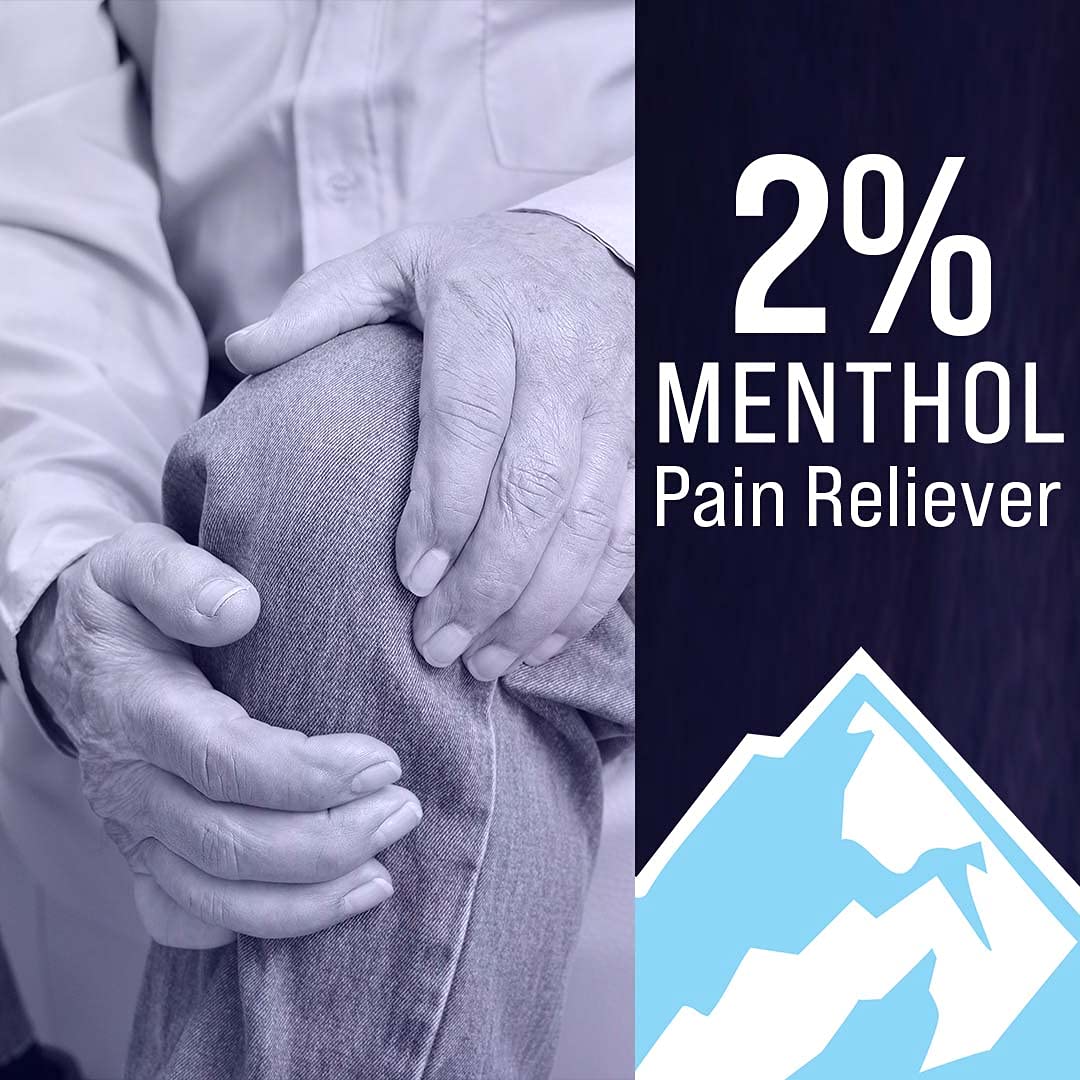 Mineral Ice Original Therapeutic Menthol Pain Relief Gel. Greaseless with "Deepcold" Pain Reliever. Provides Cooling & Penetrating Relief for Arthritis, Simple Backache, Strains & Sprains (8 Ounce) Mineral IceBuy Supplements Australia