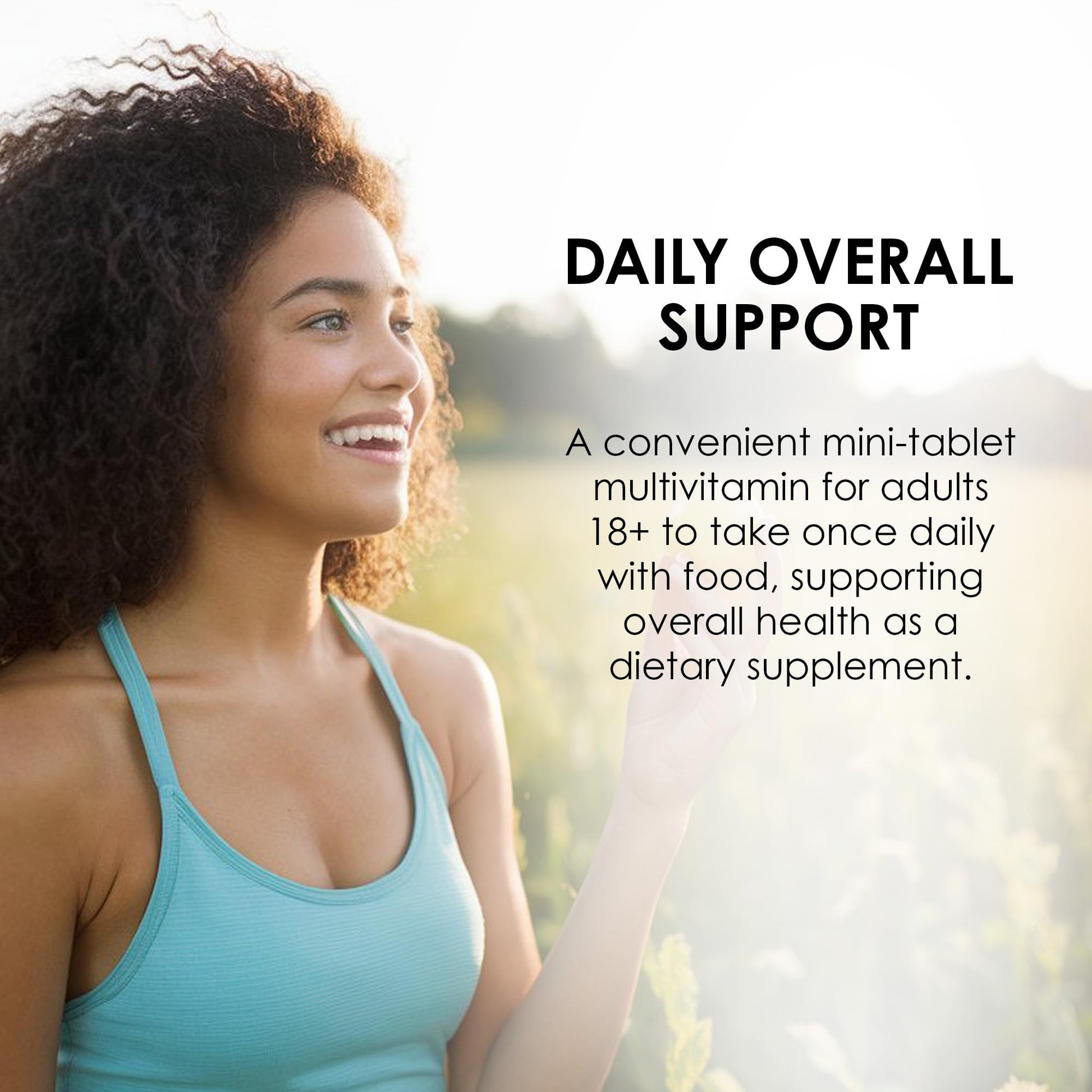 MASON NATURAL Mini Multi Vitamins with Iron, Vitamins A, C, D, E, B1, B2, B3, B6, B12, Folate and Calcium for Overall Health MASON NATURALBuy Supplements Australia