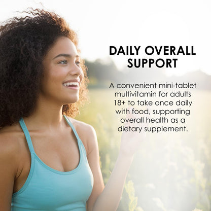MASON NATURAL Mini Multi Vitamins with Iron, Vitamins A, C, D, E, B1, B2, B3, B6, B12, Folate and Calcium for Overall Health MASON NATURALBuy Supplements Australia