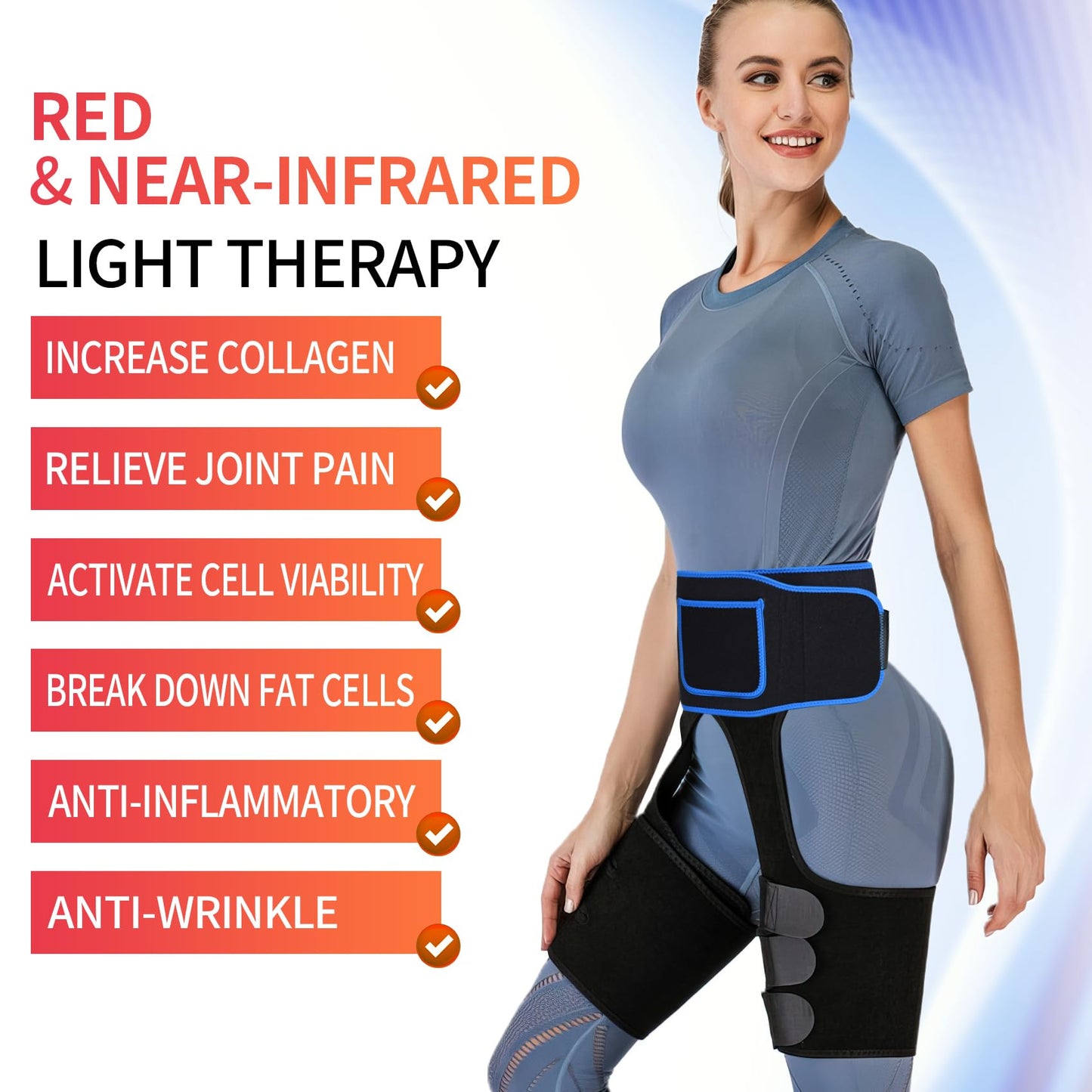 Red Light Therapy Belt, Infrared Light Therapy Red Light Therapy Device, Infrared Light Therapy Wrap LoqumloiBuy Supplements Australia