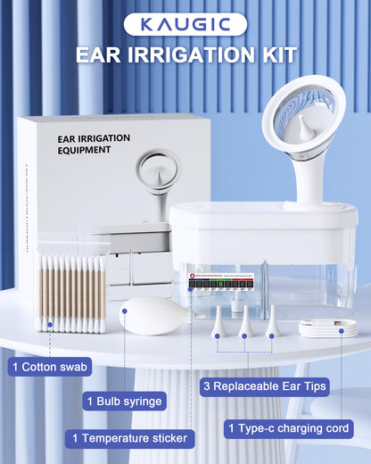 Water Powered Ear Cleaner, Ear Wax Removal Kit with Sewage System KAUGICBuy Supplements Australia