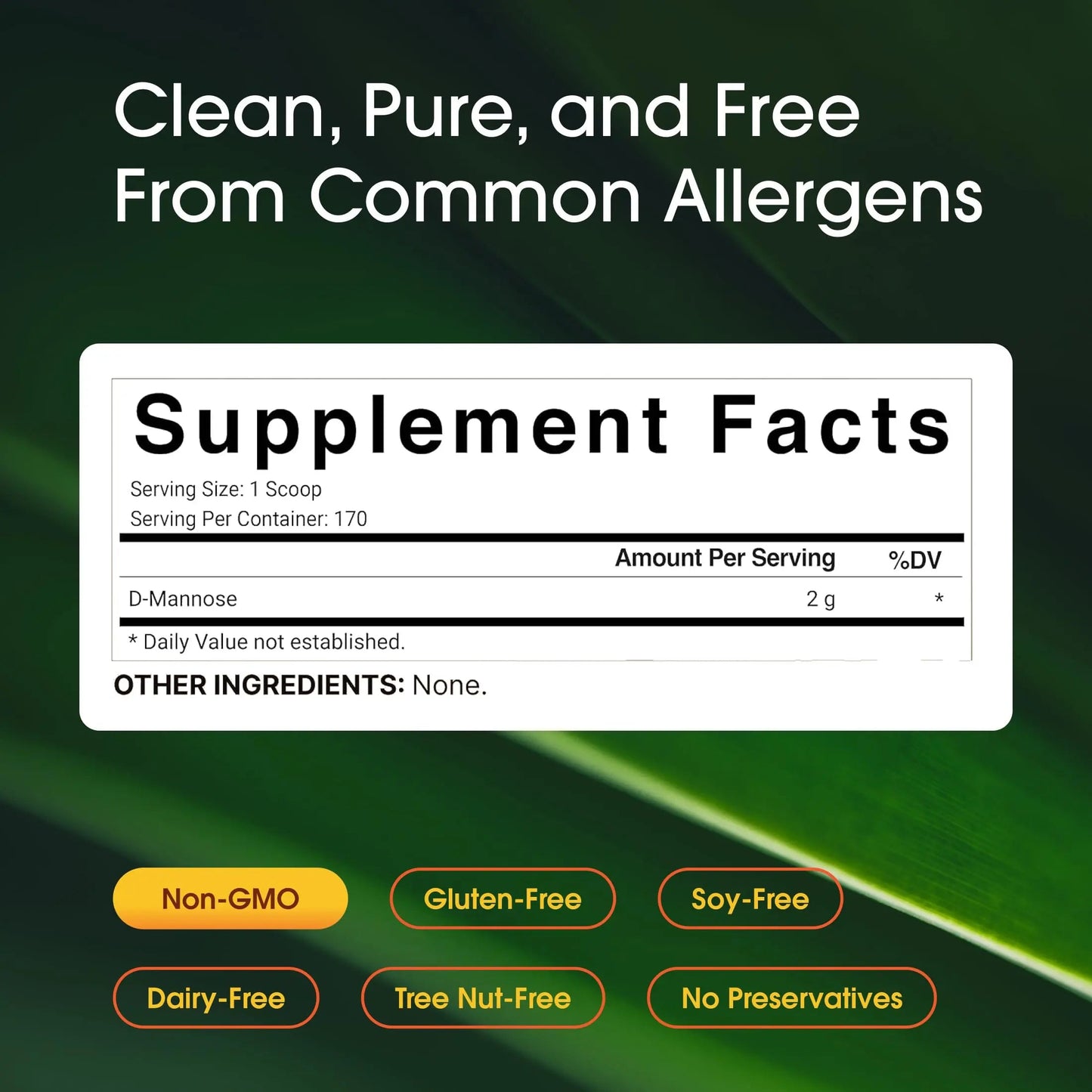 NatureBell D-Mannose Powder - 12oz - High Potency 2g Per Scoop - Fast Acting Support for Healthy Urinary Function & Bladder Wellness* - Pure, Filler-Free Non-GMO Powder NatureBellBuy Supplements Australia