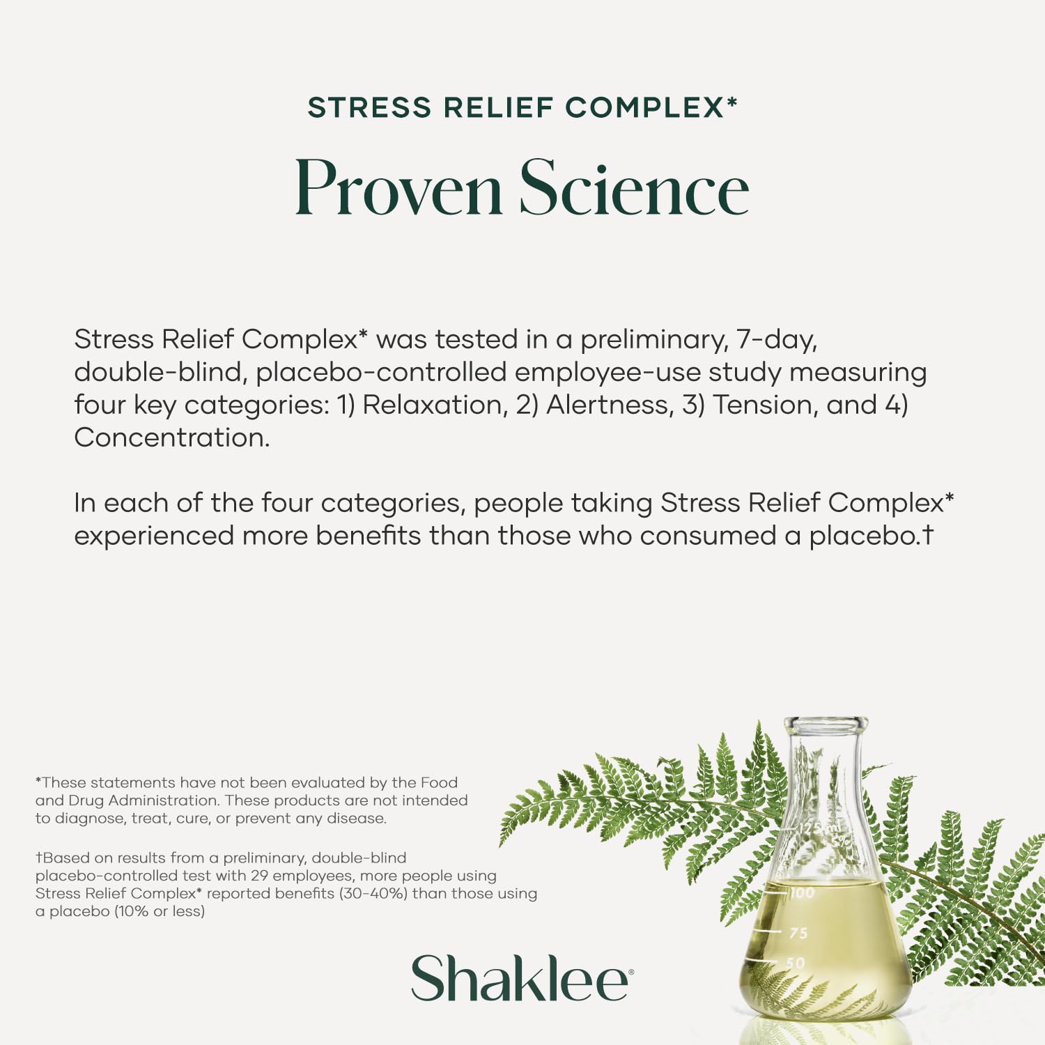 Shaklee - Stress Relief Complex - Calming Blend of L-theanine, Ashwagandha, Beta-sitosterol, and L-tyrosine - Promotes Relaxation without Drowsiness - 1 Caplet Daily - Adults Supplement - 30 Caplets ShakleeBuy Supplements Australia