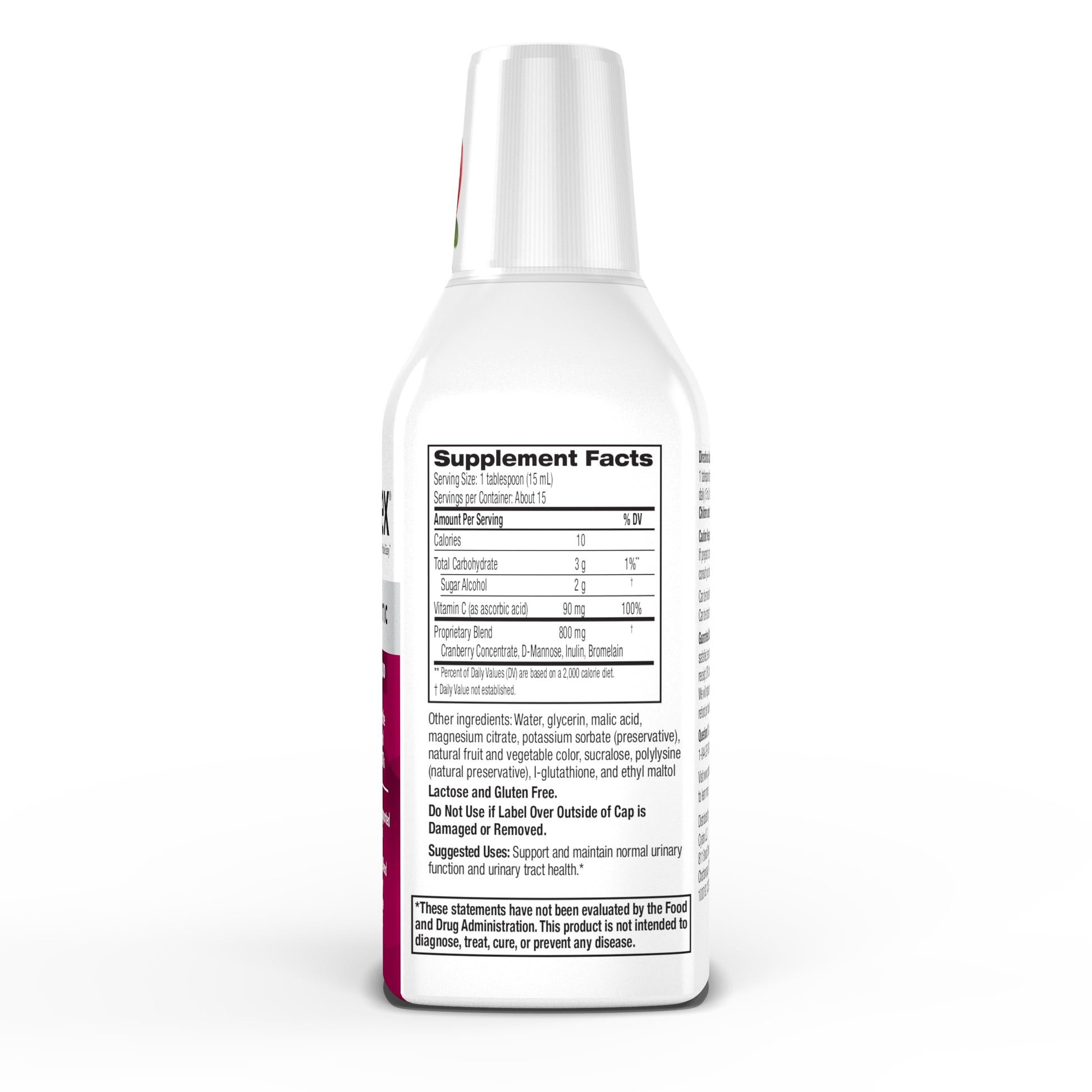 Cystex Urinary Tract Infection Support & Prevention - Cranberry Prebiotic Supplement with D-Mannose & Vitamin C for UTI Protection & Urinary Health Maintenance - 7.6 fl oz (Pack of 1) CystexBuy Supplements Australia