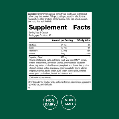 Standard Process Ostarplex - Dietary Supplement for Connective Tissue Health - Aids Liver Health & Function - Contains Vitamin B6 - Non-Dairy - 90 Capsules (90 Servings) Standard Process Inc.Buy Supplements Australia