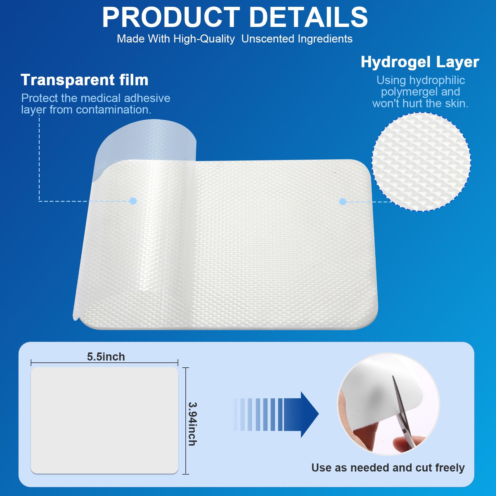 AROSLU Pain Relief Patches Lidocaine 4% ICY Patch Relieving Patch-12 Hour Acting Pain Patches-Muscle and Joint Pain Relief |Targets Neck,Back,Shoulders Pain relief-20patches AROSLUBuy Supplements Australia