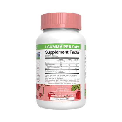MaryRuth Organics Gummies for Kids–Multivitamin (Mixed Berry & Cherry), & Probiotic (Strawberry) | USDA Organic, No Gelatin! | MARYRUTH'S