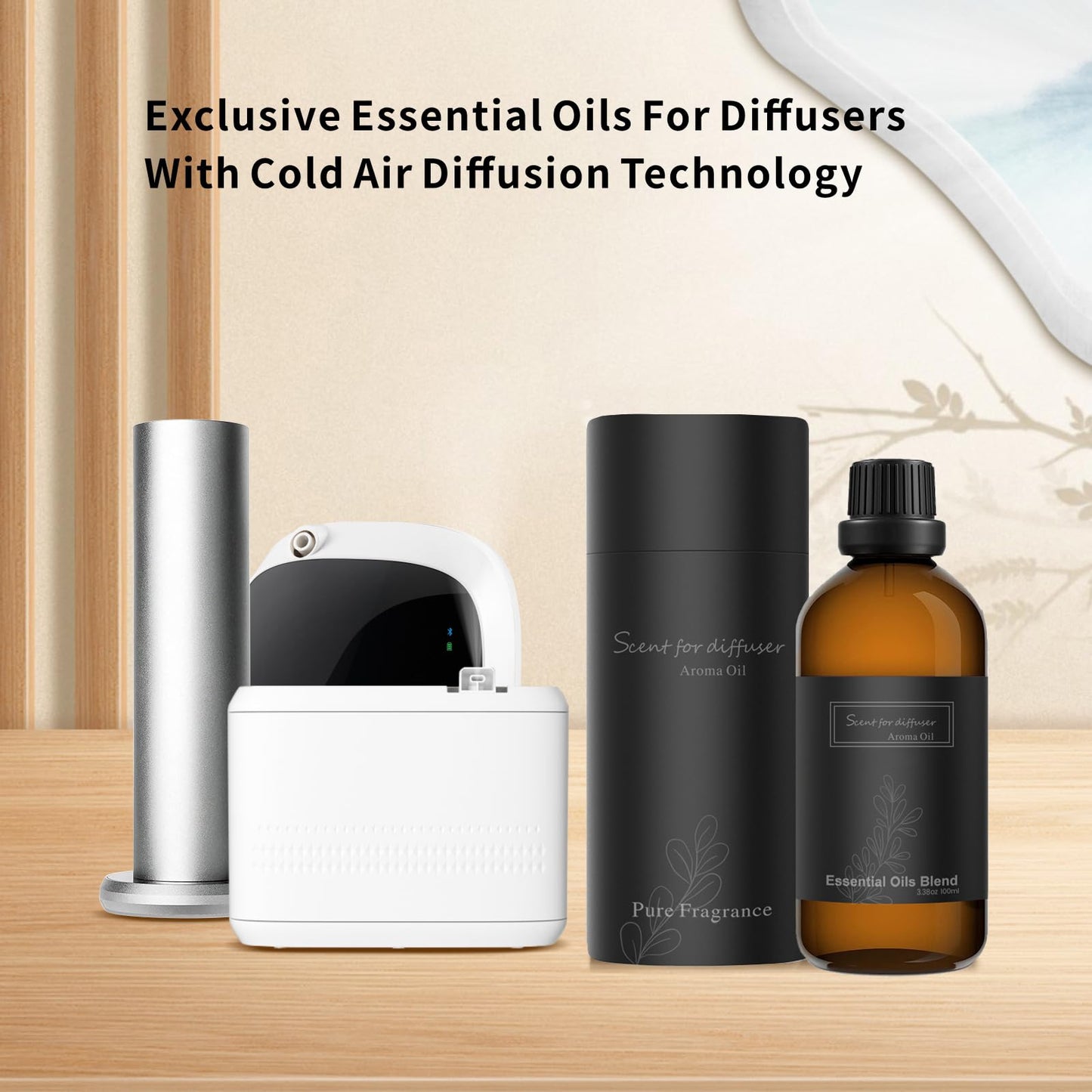 Homnas White Tea Essential Oil 100ML, Hotel Collection 100% Pure and Natural Aromatherapy Oil homnasBuy Supplements Australia