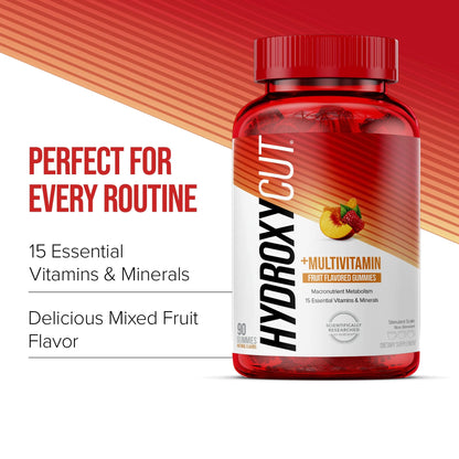 Hydroxycut Caffeine-Free Gummy for Women & Men 15 Essential Vitamins HydroxycutBuy Supplements Australia