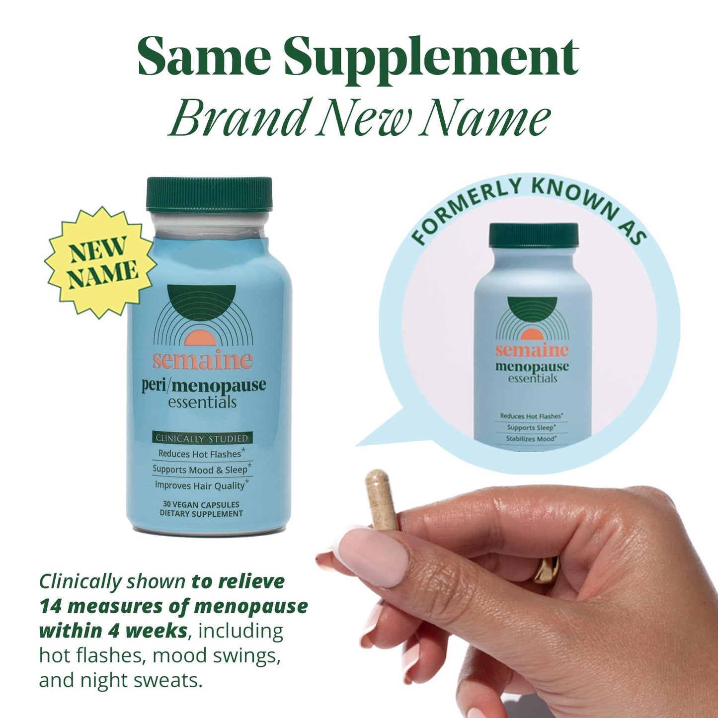 Advanced Menopause Relief Supplement for Women - Promotes Mood, Reduces Hot Flashes SemaineBuy Supplements Australia