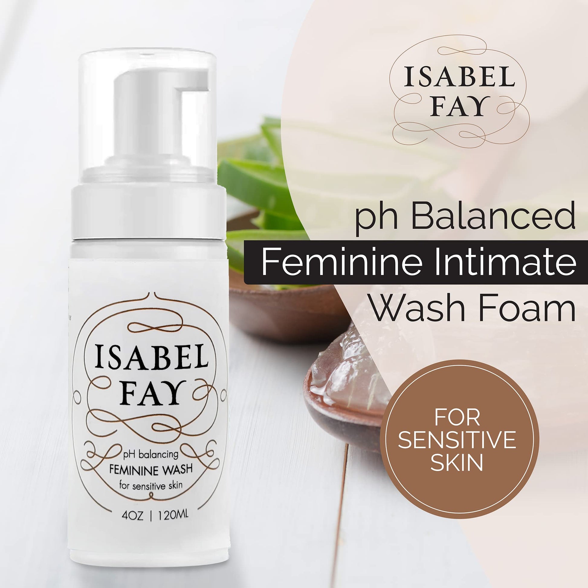 Isabel Fay ph Balanced Feminine Intimate Foam Wash gentle and safe for sensitive skin Isabel FayBuy Supplements Australia