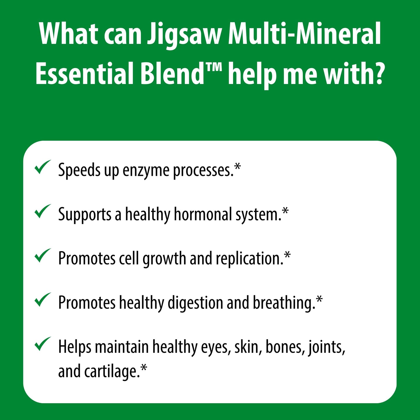 Jigsaw Health Multi-Mineral Essential Blend | 90 Capsules | 90 Servings Jigsaw HealthBuy Supplements Australia