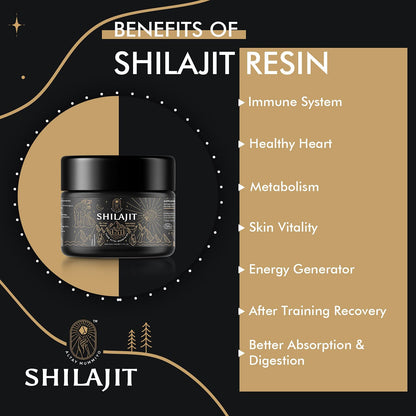 Shilajit Resin with Fulvic Acid & Trace Minerals, Original Siberian Pure Shilajit with 85+ Humic ALTAY MUMMIYOBuy Supplements Australia