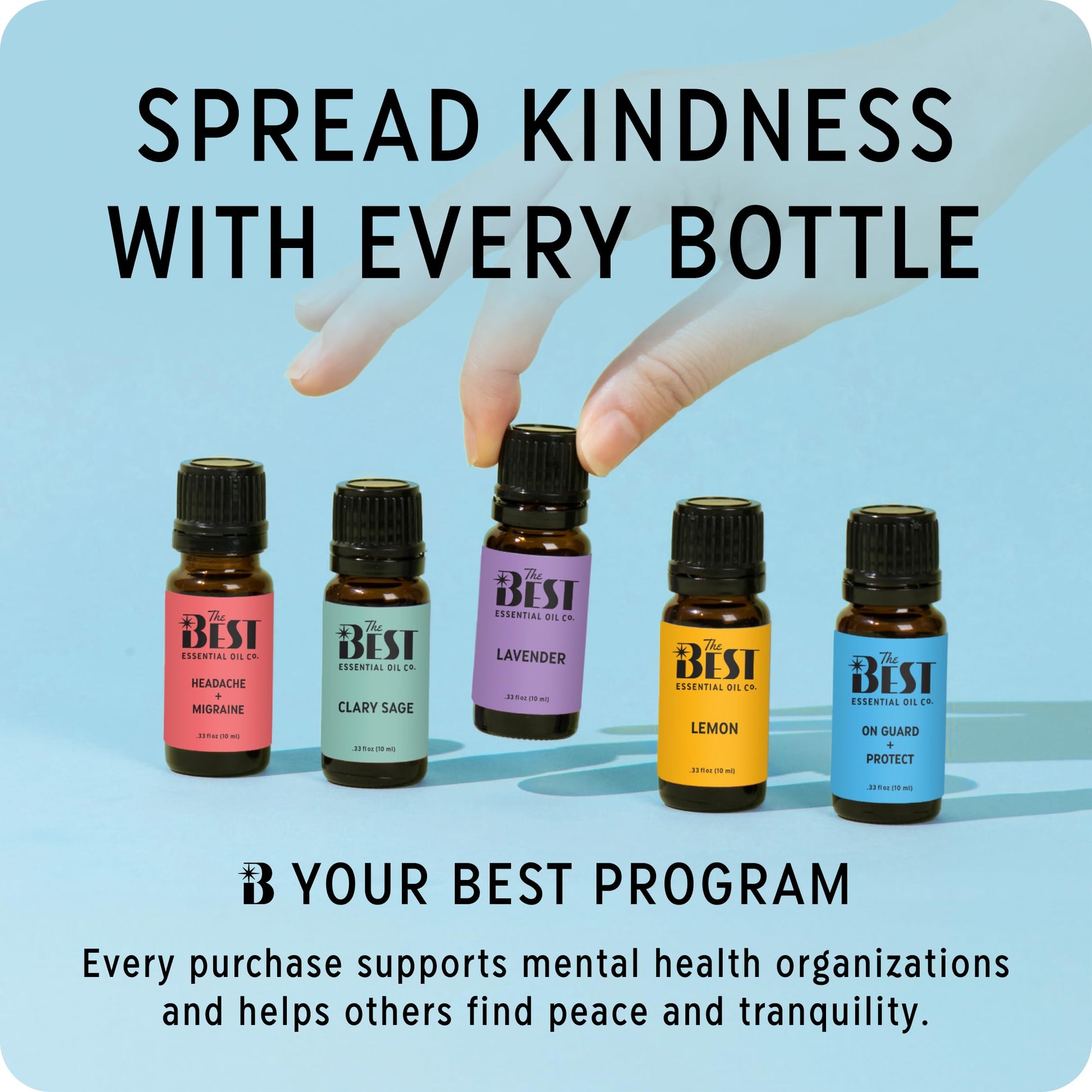 The Best Headache + Migraine Essential Oil Blend- Premium Grade- 100% Pure & Natural for Aromatherapy The Best Essential Oil CoBuy Supplements Australia