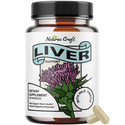 Liver Cleanse Detox & Repair Formula - Herbal Liver Support Supplement