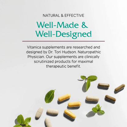 Vitanica, Luminous, Hair, Skin and Nail Support, Vegan, 60 Capsules VitanicaBuy Supplements Australia