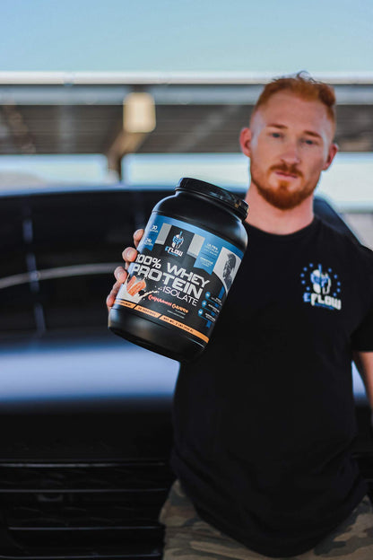 eFlow Nutrition 100% Whey Protein Isolate - Lactose-Free Digestive Enzymes Added eFlow NutritionBuy Supplements Australia