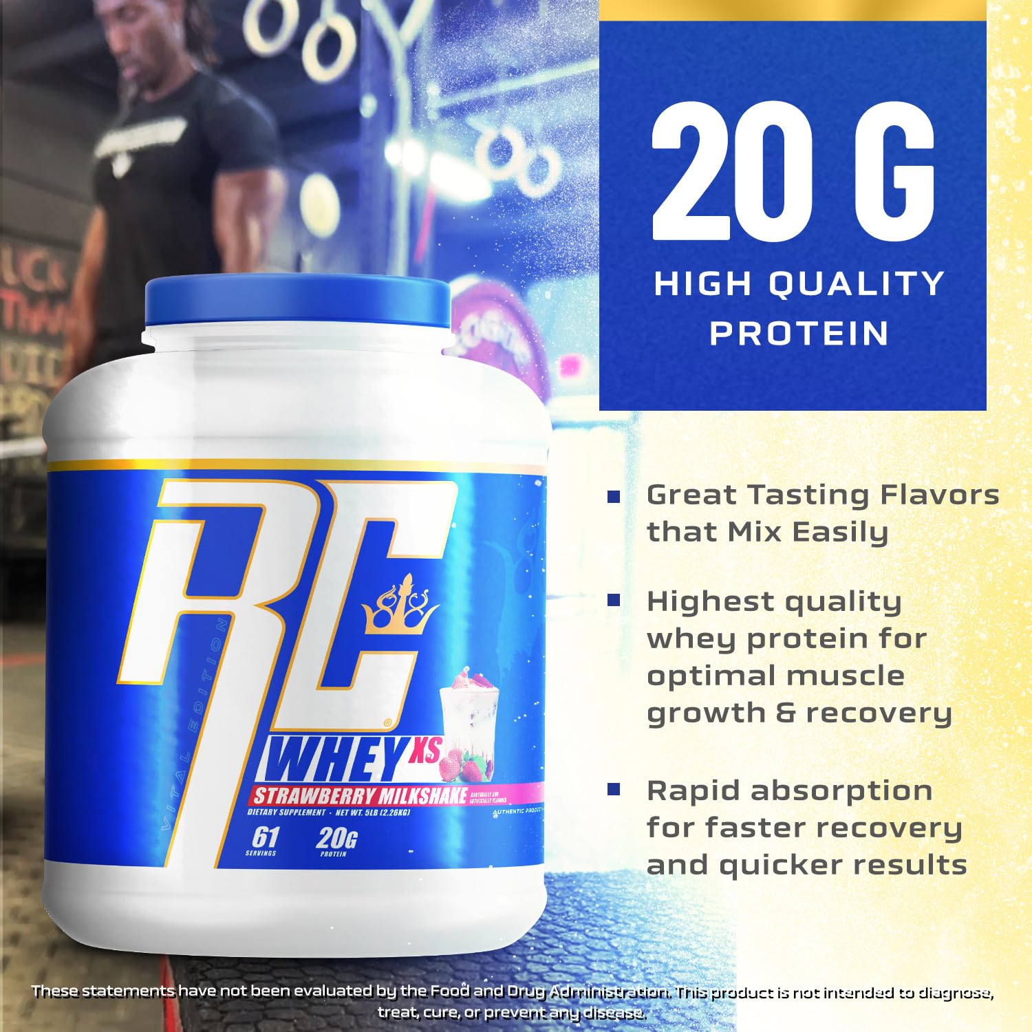 Ronnie Coleman Signature Series Whey XS Protein Powder, Pre Workout Shake Mix Ronnie Coleman Signature SeriesBuy Supplements Australia